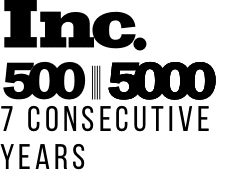 Inc. 500|5000 7 consecutive years